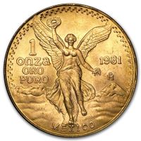 RAR! Goldmünze 1 Unze Mexiko Libertad 1981