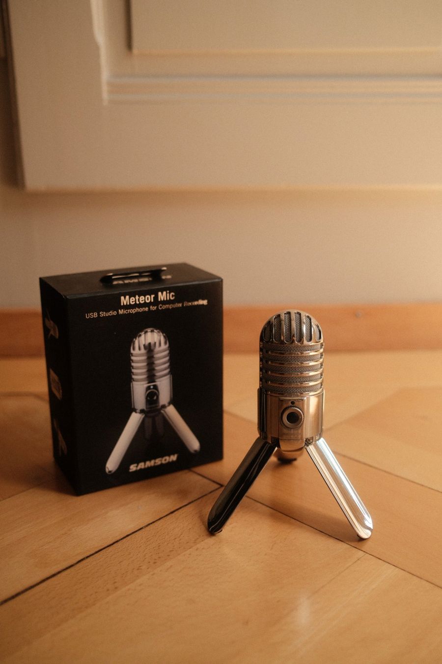 Microfoni: Samson Meteor Mic, silbrig – Usato da Bern venduto da redumbrella
