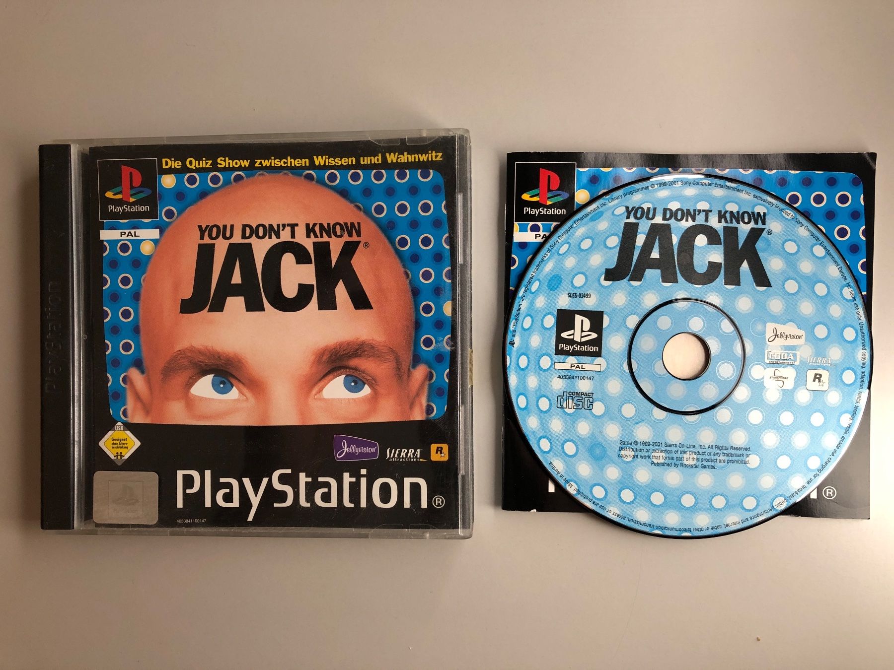 Sony Giochi: You don't know Jack - PS1 – Usato da St.gallen venduto da taduz