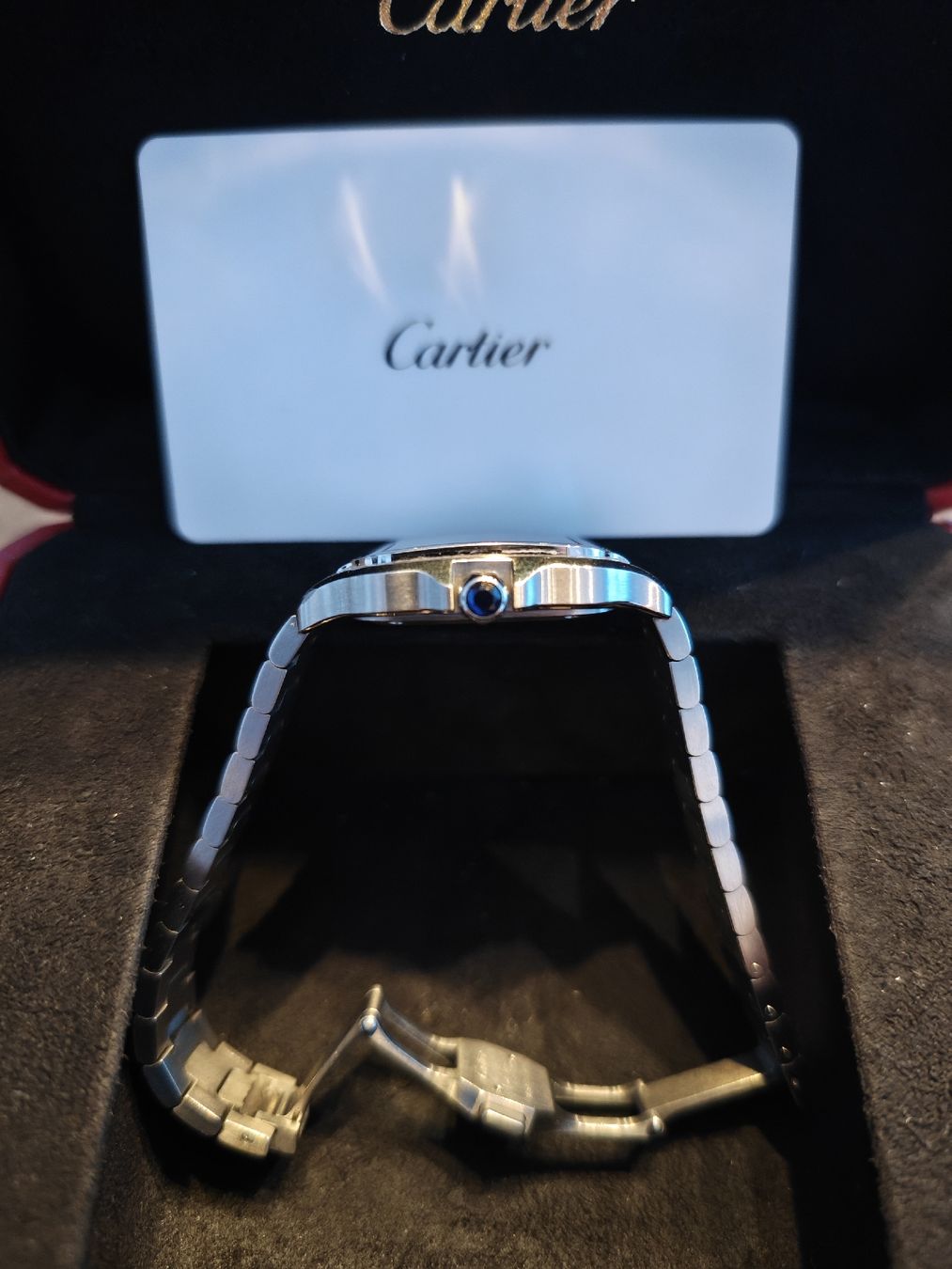 Cartier Uhren: Cartier Santos Medium WSSA0065 / Fullset 2024 – Gebraucht aus Oetwil am See von Dani_Yele 5