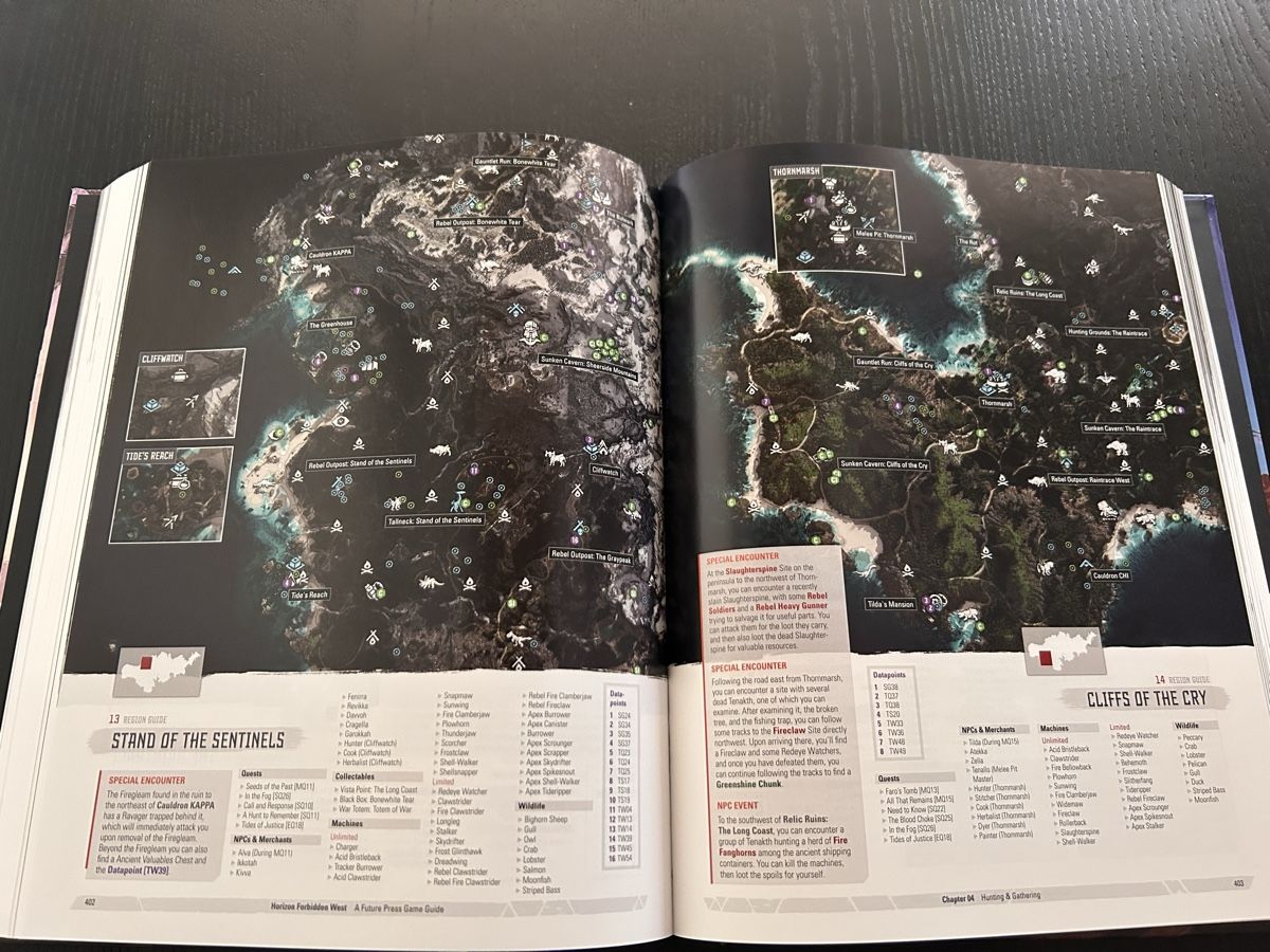 Libri: Hotizon Forbidden West complete Guide Lösungsbuch – Usato da Urtenen-Schönbühl venduto da tiptog 2
