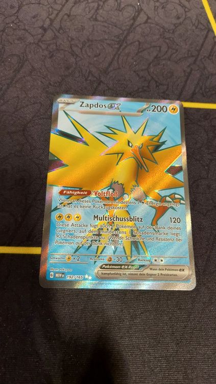 Zapdos Ex 3.5 Booster-Paket – 4 Booster + 3 Promokarten, Deutsch, Limitiert, Inkl. Heartforcards Versandschutz