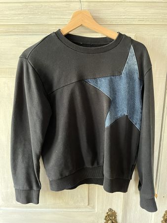 Diesel Sweatshirt mit Sternapplikation, Grösse M