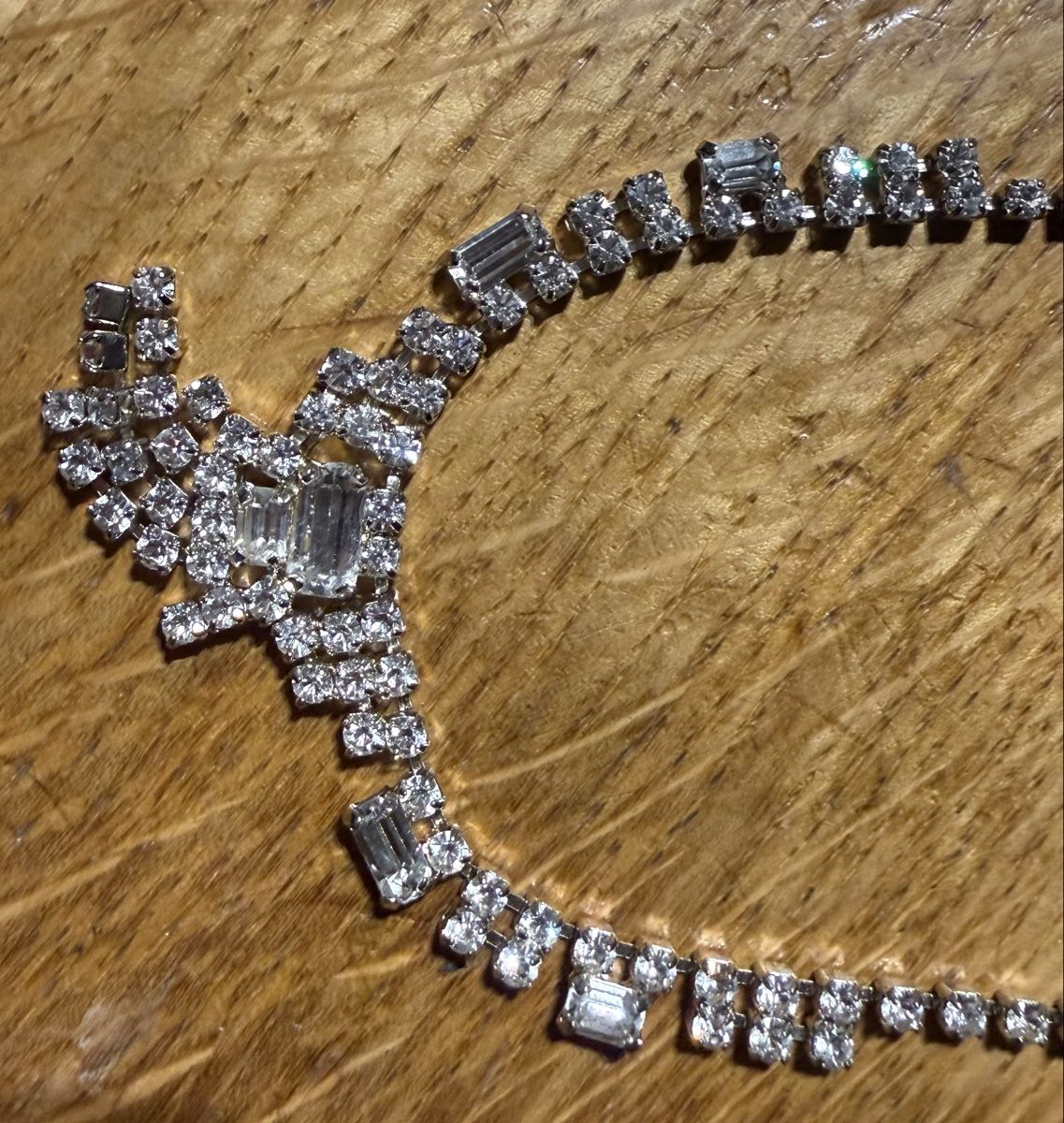 Ketten: Collier Strass vintage Stil – Gebraucht aus Siebnen von koschitoschi 5