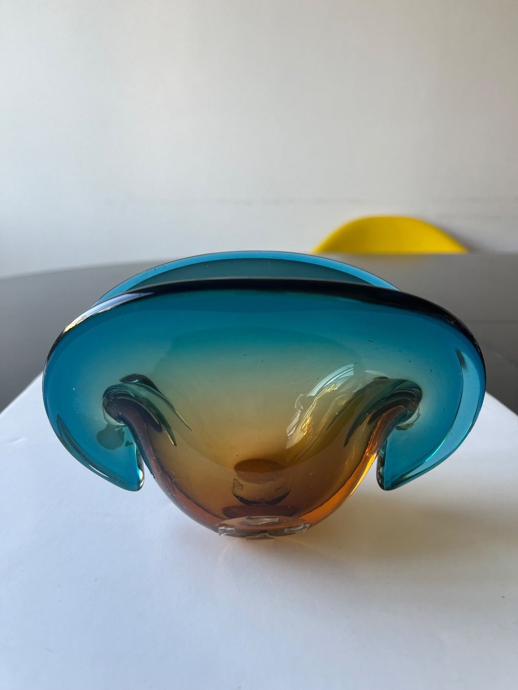 Murano Bicchieri: Murano Schale in Muschelform – Usato da Zürich venduto da omni64