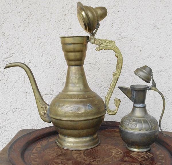 Sculture & Statue: Paar orientalische Messingobjekte – Usato da Meggen venduto da Brockitare 1