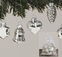 12 teilig Weinachten Christbaum Kugeln Baumschmuck Anhänger