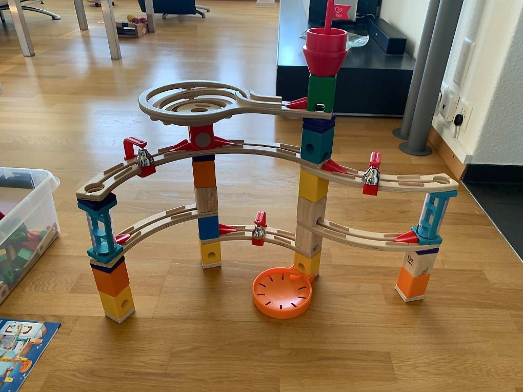 Spielzeuge: Murmel- Bahn – Gebraucht aus Hindelbank von Clma 2