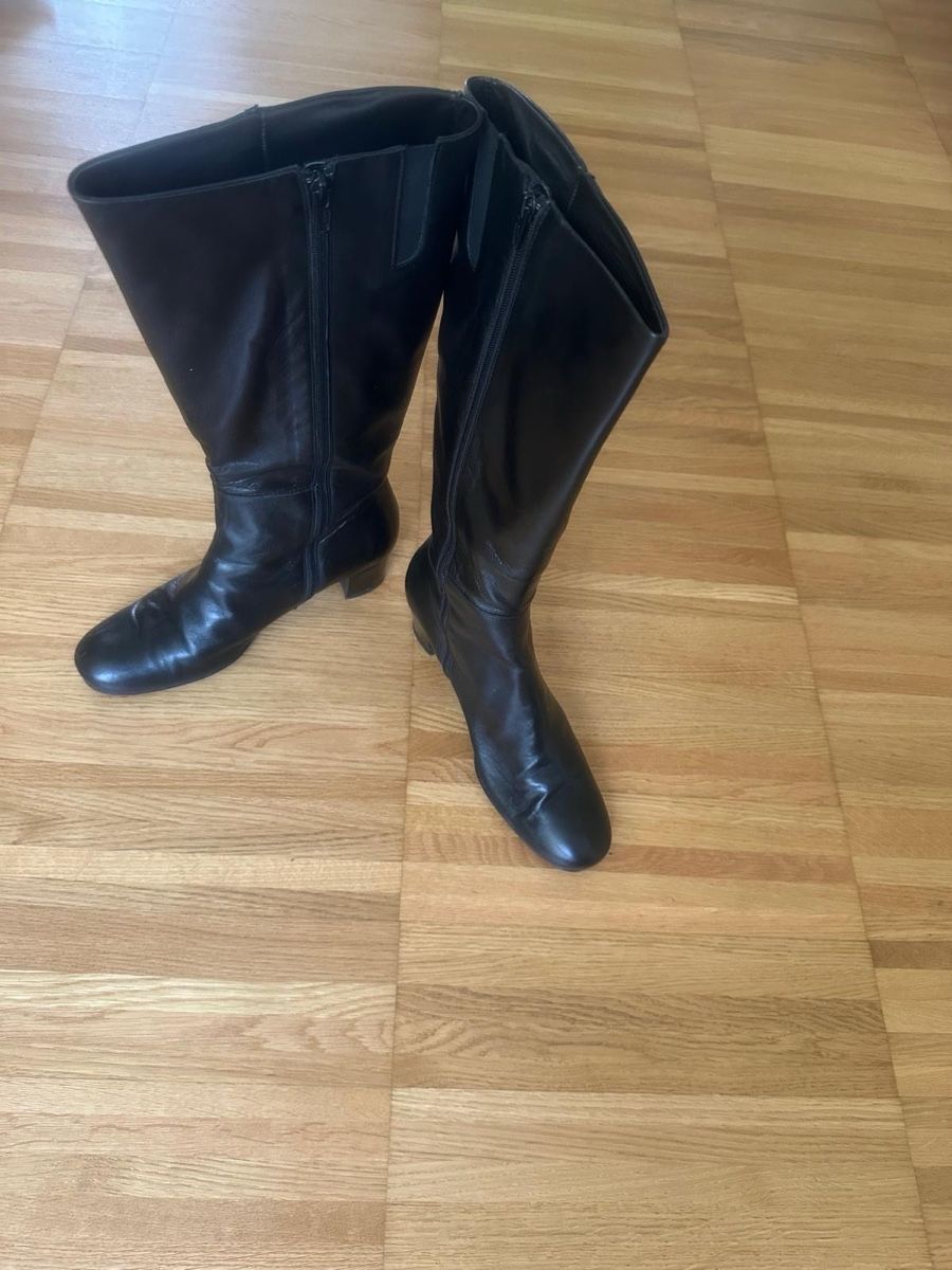 Scarpe da donna: Schwarze Lederstiefel  Grösse 41 – Usato da Zürich venduto da Sonnenschein_