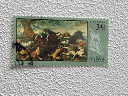 Polen Briefmarke