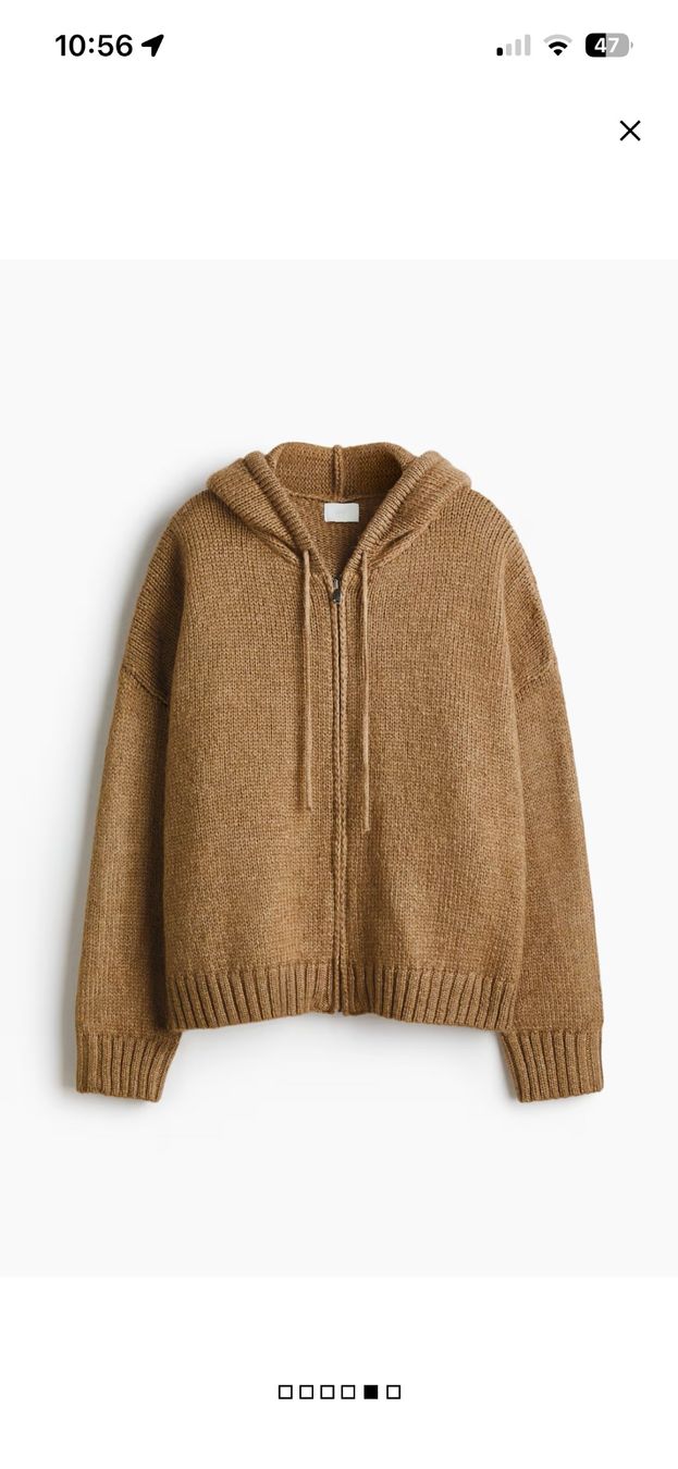H&M Giacche: H&M Hoodiejacke, Strick Gr. M - oversized – Usato da Utzenstorf venduto da Ismaele 3