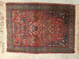 Orientteppich antik, Gebetsnische, 63x85