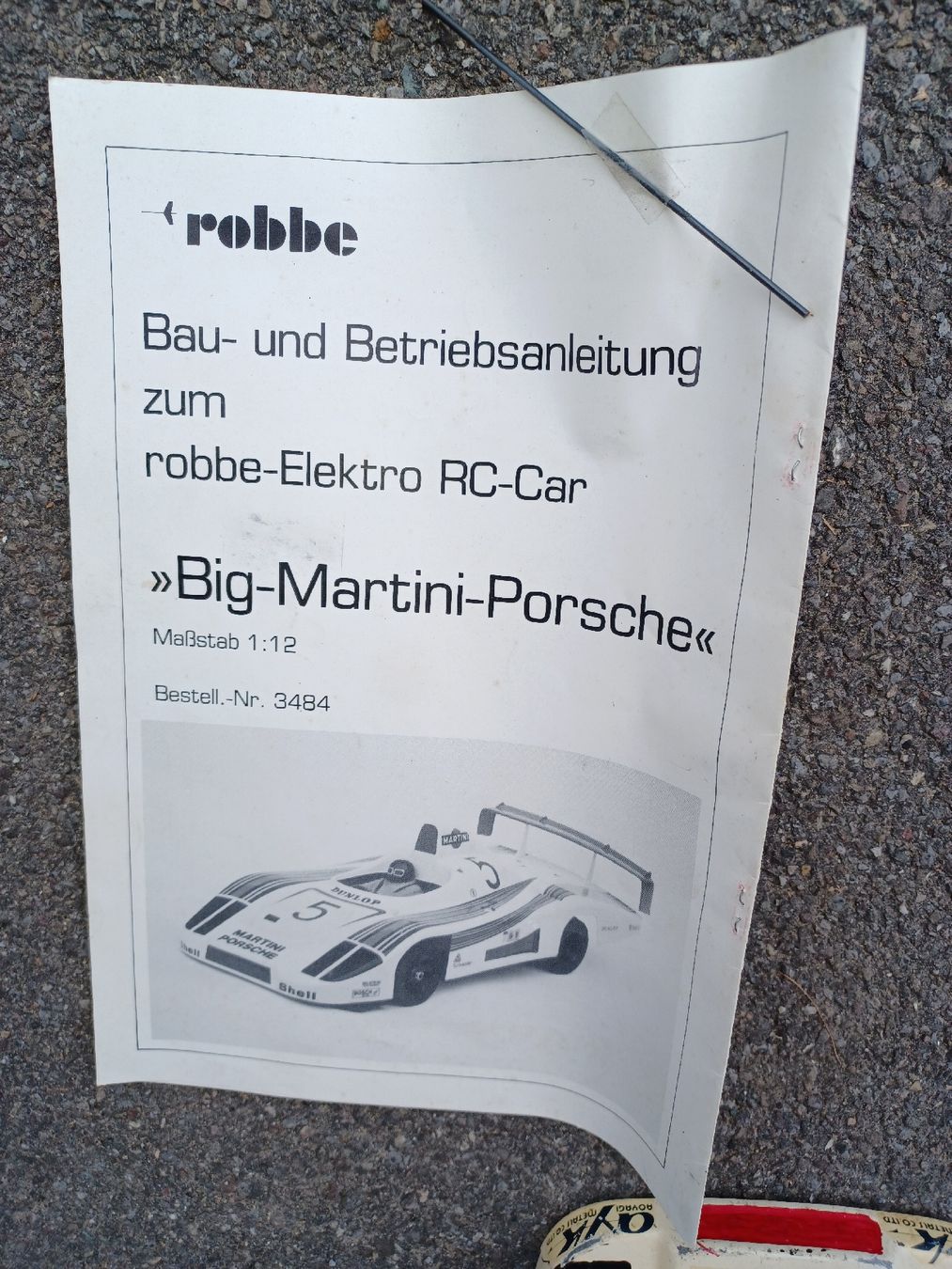 Robbe Modellismo RC: Robbe Big-Martini-Porsche 1:12 + Progress 4 WDS  – Difettoso da Buchberg venduto da Tschosie 1