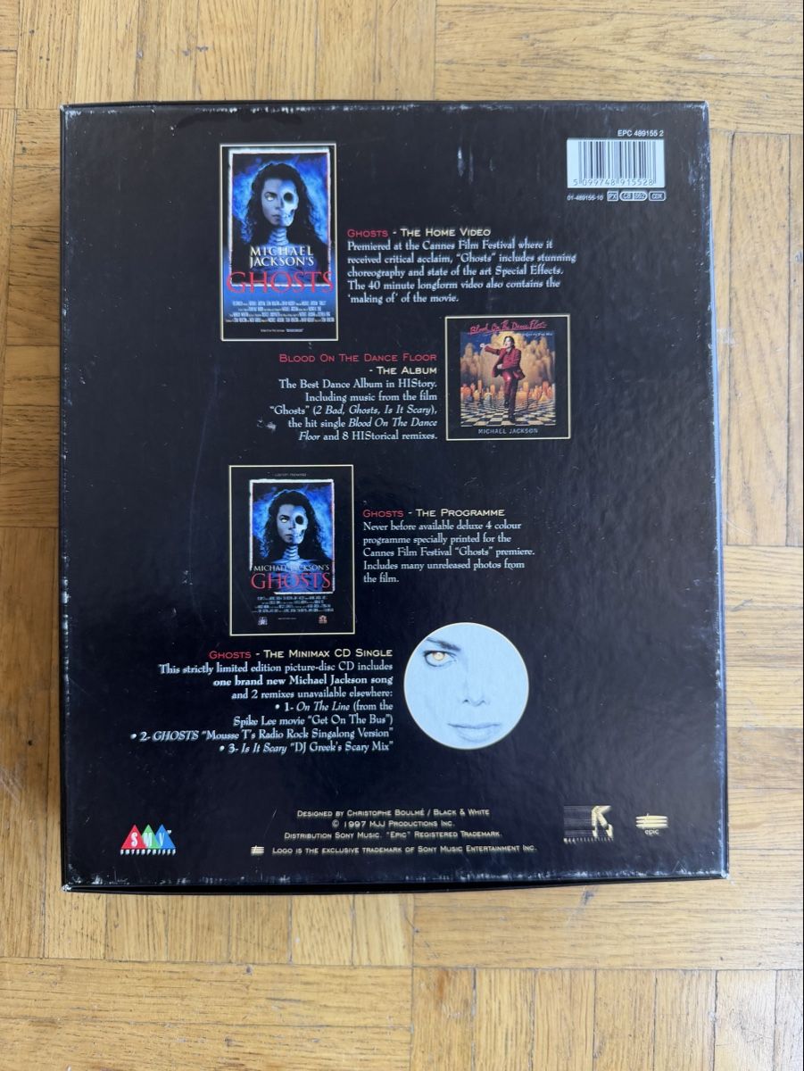CD: Michael Jackson Ghosts Deluxe Collector Box Set Limited Edit – Usato da S. Pietro venduto da pap_nd2w 1