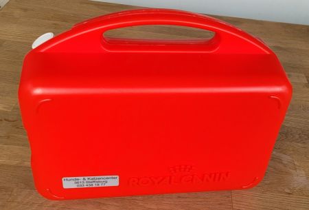 Royal Canin Futterbox Transportbox rot