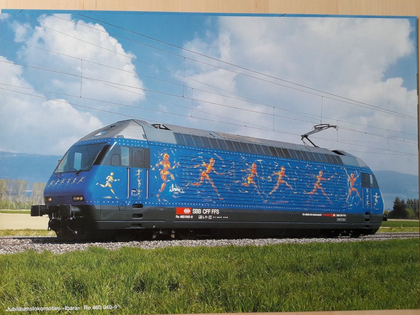 Foto & Immagini: 4 mini-posters Re 460 CFF  "100 ans CFF" – Usato da Buttes venduto da Cafe2005 2