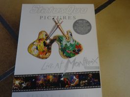 Status Quo Pictures Live Montreux 3 Disc Set  DVD