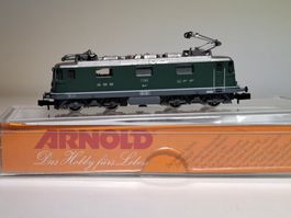 Arnold Re 4/4 III Nr. 11369 grün - Spur N