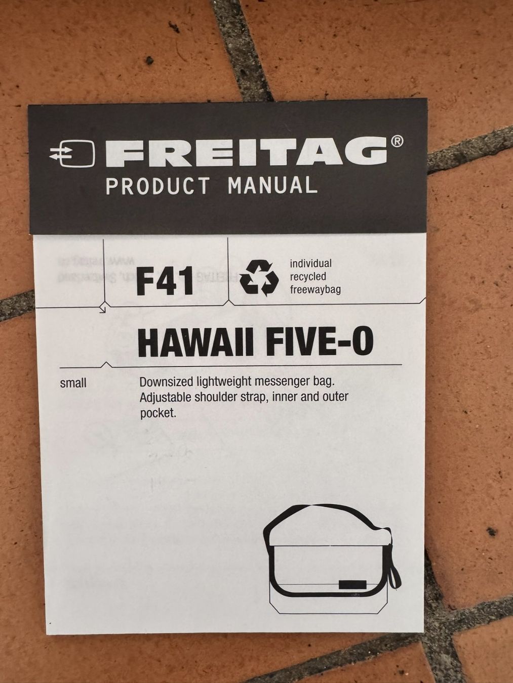 Freitag Sacs: Freitag-Tasche, Modell Hawaii Five-0 – D'occasion à Bern par expedit 5