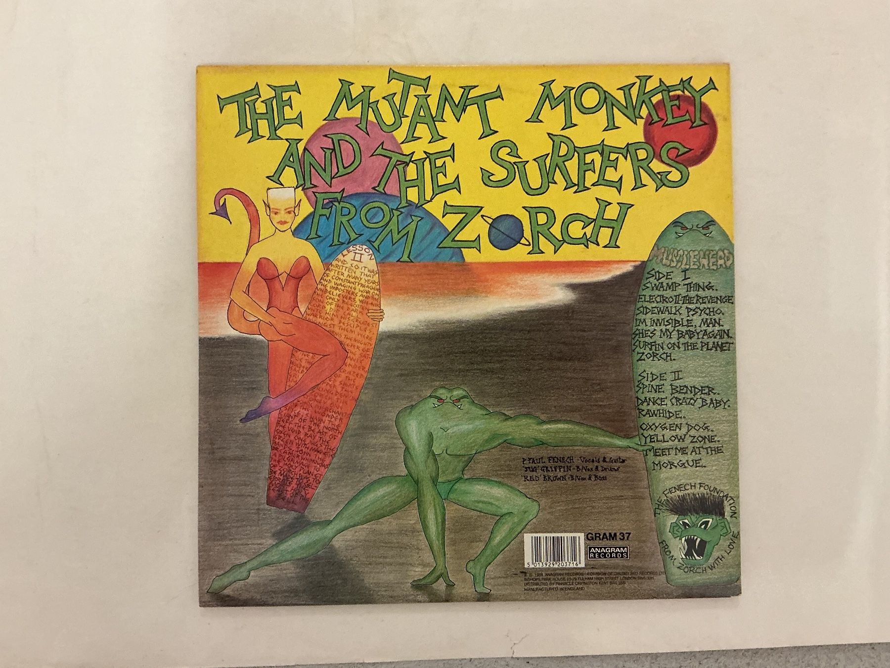 Dischi in vinile: The Meteors LP Mutant Monkey from Zorch – Usato da Winterthur venduto da Tumko-Vinyl 2