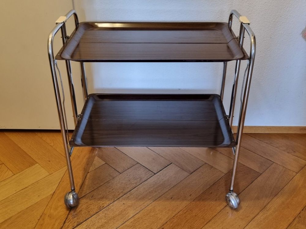 Wunderschne Dinett Servierwagen Original Ebenbildnull