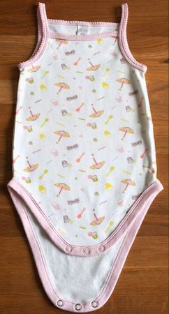 C&A Top/Body "Strand", 86cm, 100% Baumwolle, BRIEFVERSAND