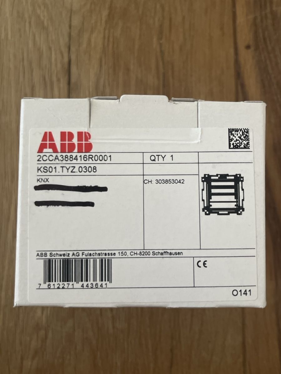 ABB Schalter: ABB KNX Tastsensor 4/8 KS01.TYZ.0308 Schwarz – Neu (gemäss Beschreibung) aus Zürich von ila_nbb6 1