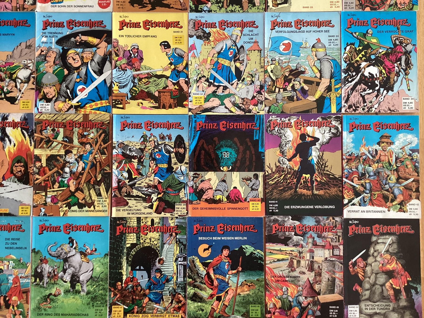 Fumetti: Prinz Eisenherz Comics Sammlung Pollischansky – Usato da Volketswil venduto da tasch71 4
