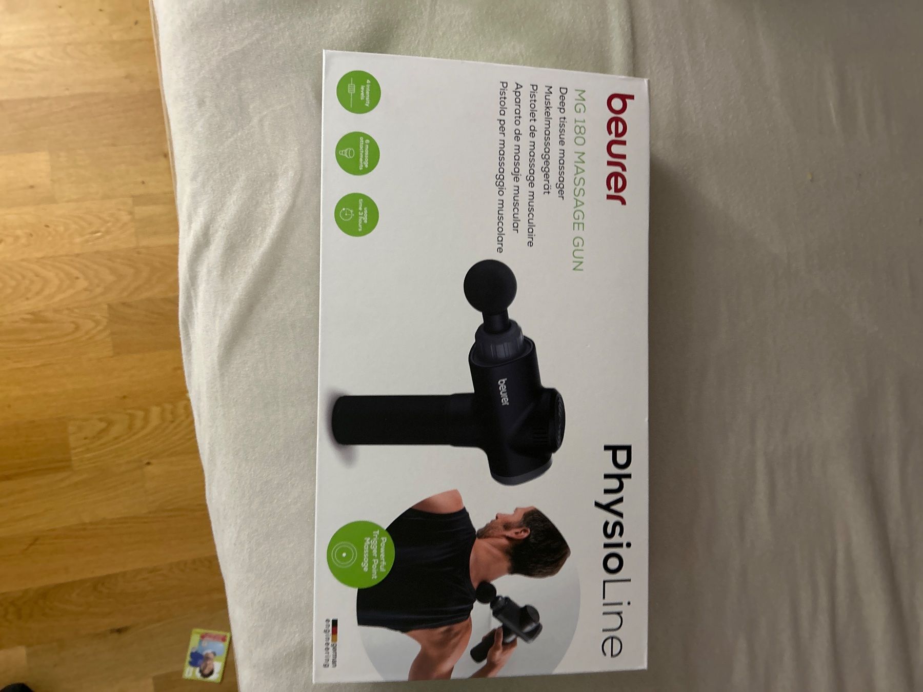 Beurer Massagegeräte: Beurre massage gun Mg180 phisioLine – Gebraucht aus Chêne-Bougeries von SWISSR01
