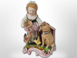 Porzellanfigur Antik