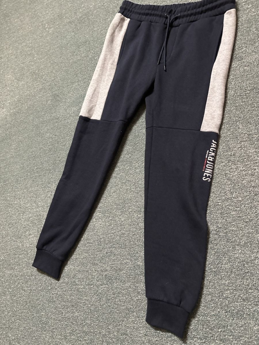 Jack & Jones Hosen: Hose Jack Jones Dunkelblau mit  grau  – Neu (gemäss Beschreibung) aus Baltschieder von YmroBe