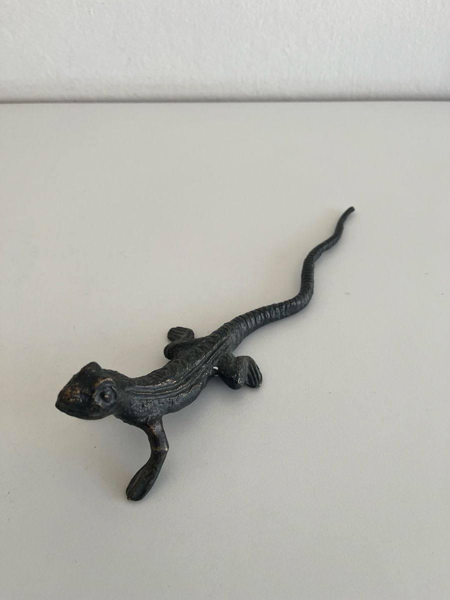 Sculptures & Statues: Eidechse aus Messing oder Bronze  – D'occasion à Wetzikon ZH par seli03 1
