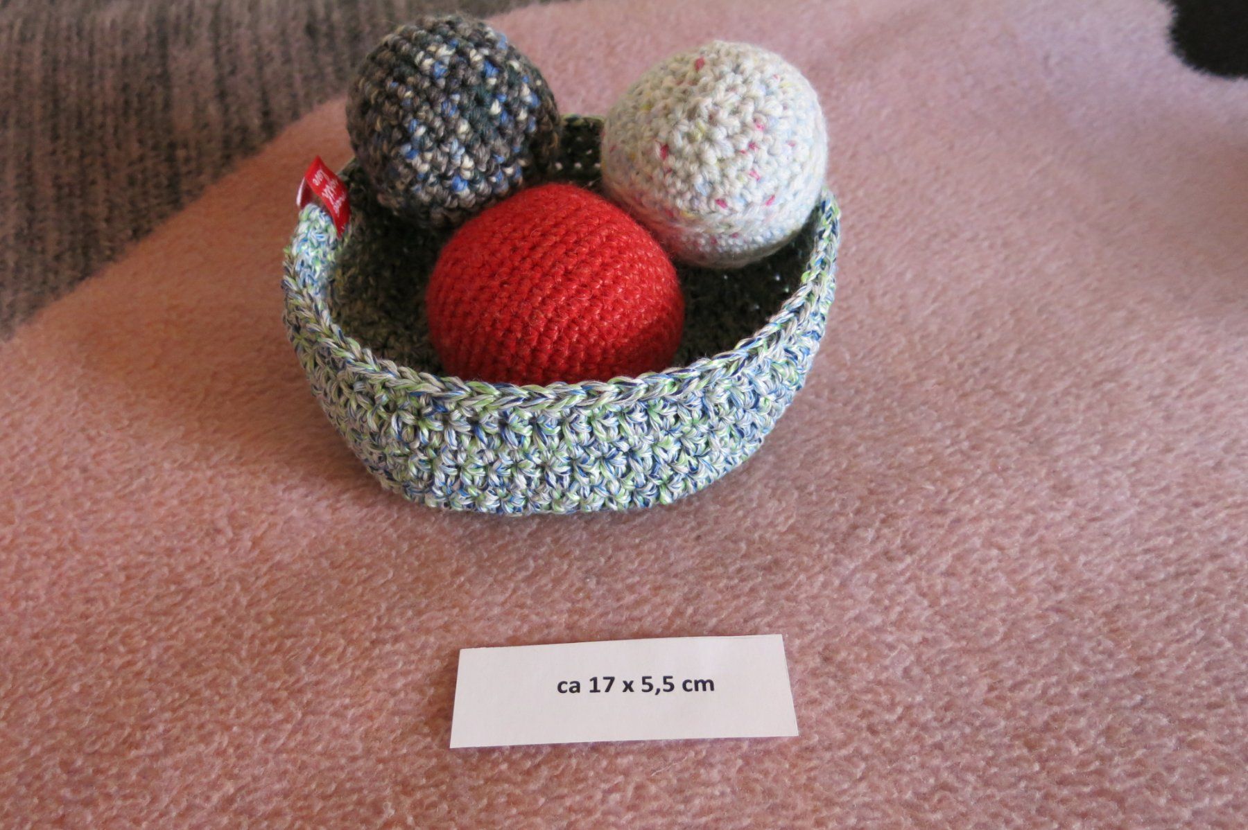 Tutte le decorazioni: Rundes  Körbchen gehäkelt /ca 17x5,5cm – Nuovo (secondo la descrizione) da Schaffhausen venduto da Espressoo7