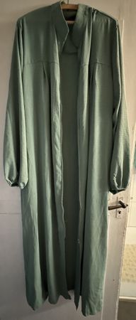 Abaya mit Reissverschluss