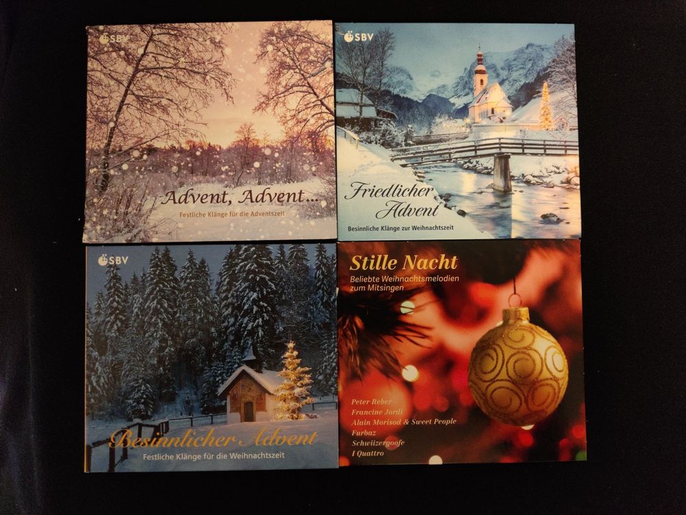 4 CD Weihnachtslieder (Advent , Stille Nacht) Digifile Kaufen auf