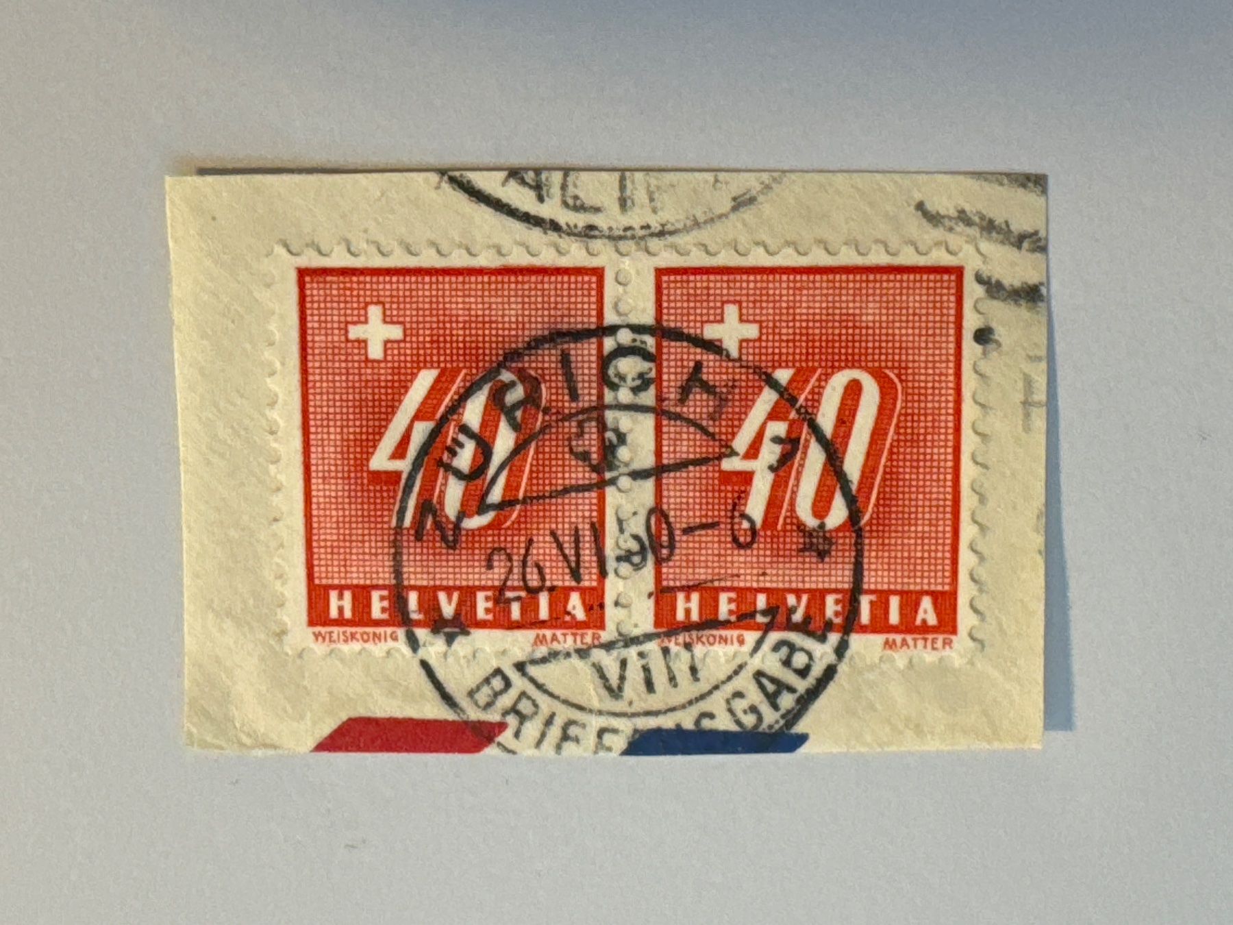 Tutti i francobolli: Portomarken Stempel ZÜRICH – Usato da Küssnacht am Rigi venduto da mic_xr8d