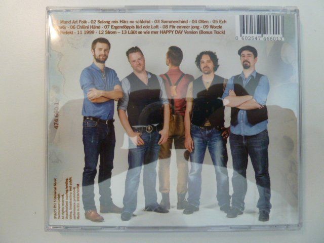 CD: KUNZ - Mundart Folk – Usato da Au ZH venduto da sikoku 2