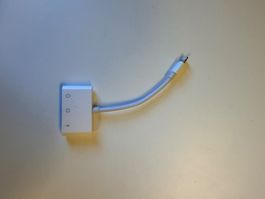 Apple Lightning auf 3.5mm Kopfh. + Lightning Adapter
