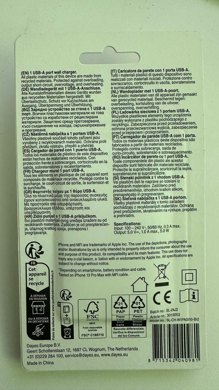 Unità & Adattatore: 1 x USB A Adapter, schwarz – Nuovo e nell'imballaggio originale da Krauchthal venduto da Kiddy32 1