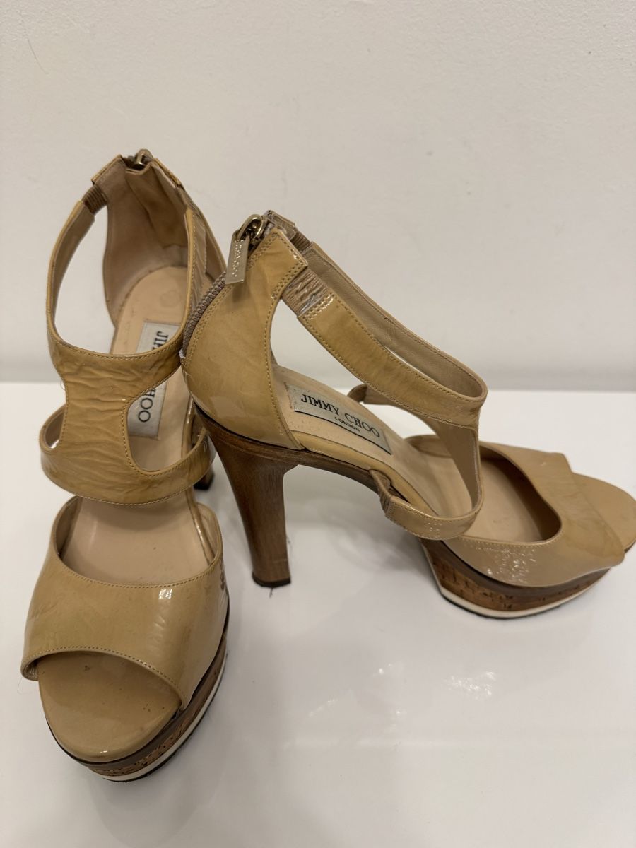 Scarpe da donna: Jimmy Choo Sandal patent – Usato da Lugano venduto da fla_gk6h 1