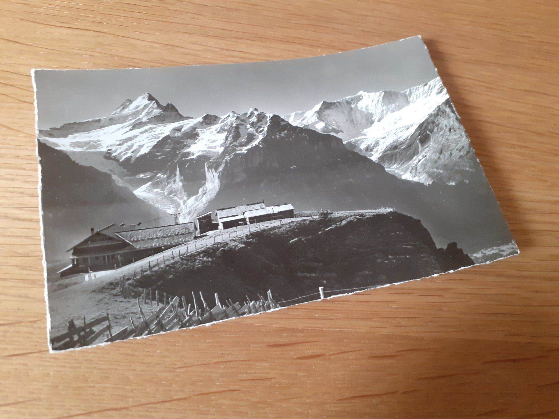 Cartoline postali: GRINDELWALD - BERGSTATION FIRST BAHN - RESTAURANT – Usato da Winterthur venduto da Ornyx7