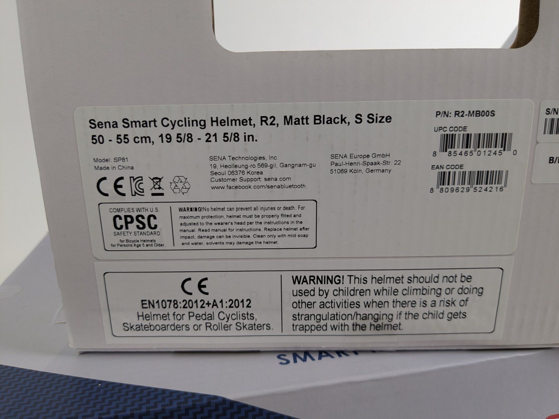 Sena Helme: SENA R2 Strassen-Velohelm Gr. S – Neu (gemäss Beschreibung) aus Dintikon von Restwert_Dintikon 7