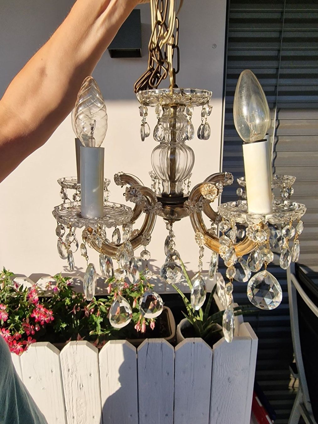 Lampen: Kristallkronleuchter – Gebraucht aus Laufenburg von may_r2st 1
