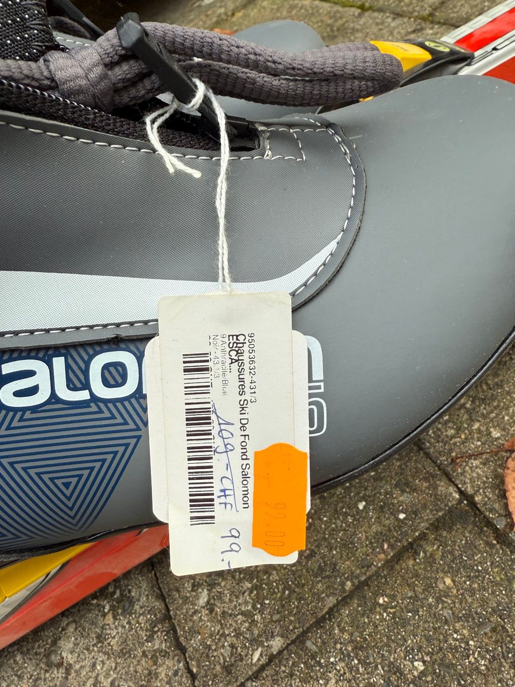 Salomon Scarpe da uomo: Langlauf-Schuhe 43 1/3 und Ski – Nuovo (secondo la descrizione) da Ottenbach venduto da jo__hb7h 1