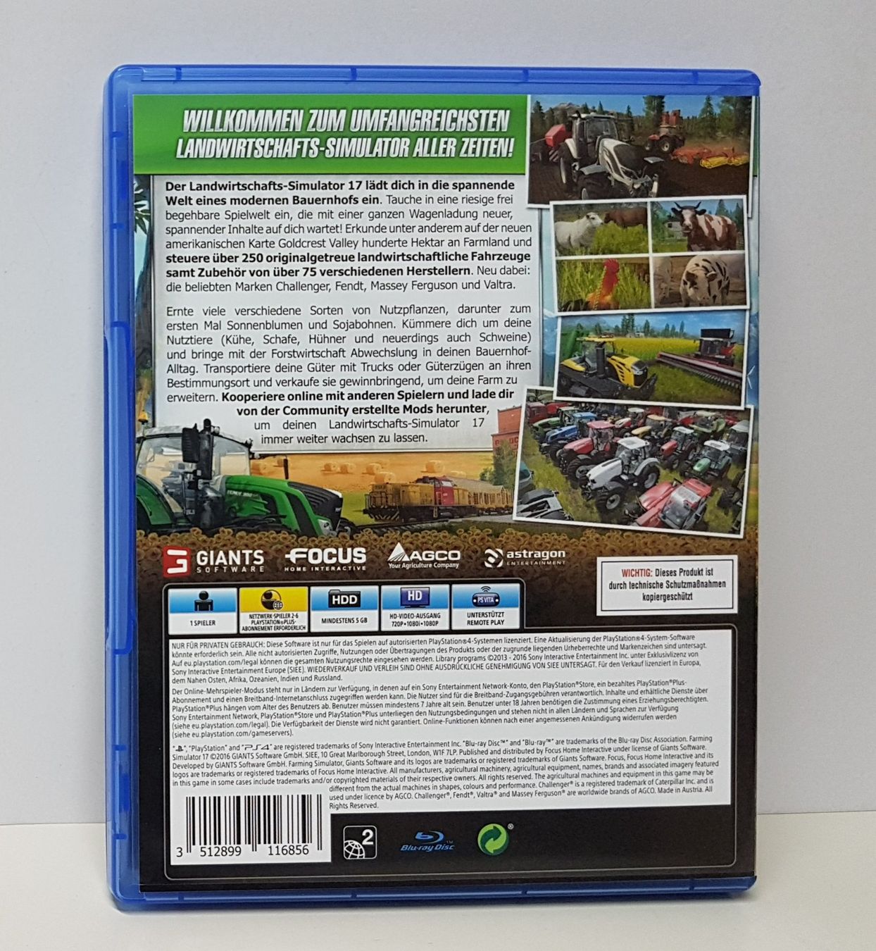 Sony Giochi: 😎Landwirtschafts-Simulator 17  PS 4 – Usato da Schüpfheim venduto da Games_Spielkonsolen 2