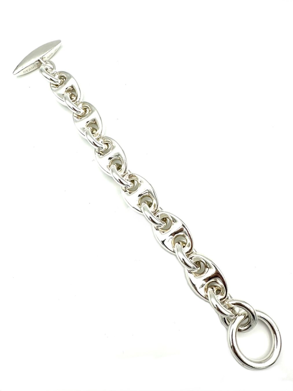 Hermès Bracciali & Braccialetti: HERMES. Collection "Neptune", rare bracelet argent 202g – Usato da Renens VD venduto da Diademe.sarl