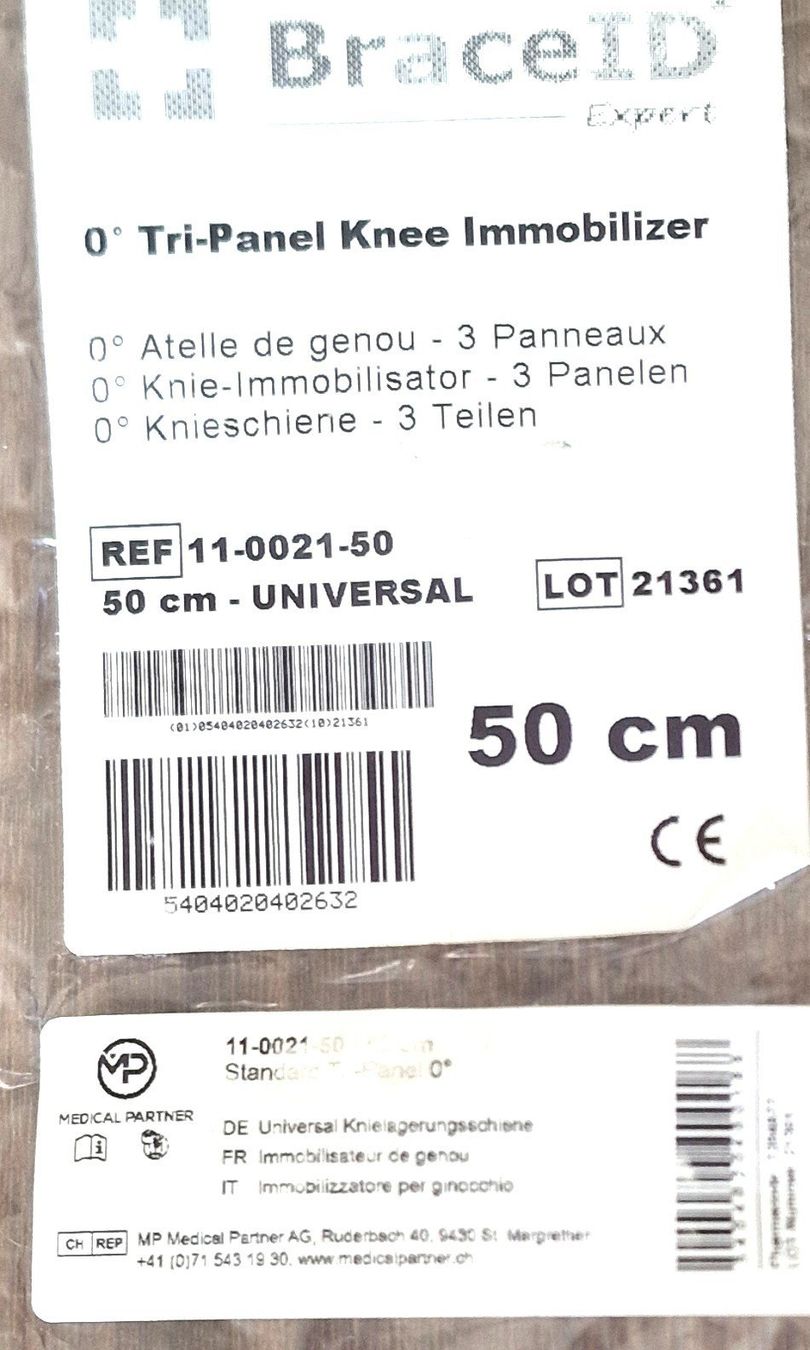 Attrezzature mediche: Knieschiene 3 Teiler 50 cm – Usato da Hombrechtikon venduto da MalgorzataJ 5