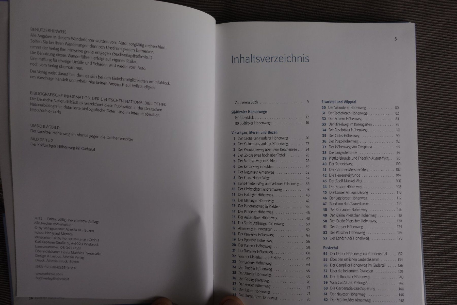Livres: Wanderbuch Südtiroler Höhenwege – Neuf (Voir description) à Chur par JennyAlexander 5