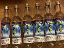 6 bouteilles d'Absinthe la vraie