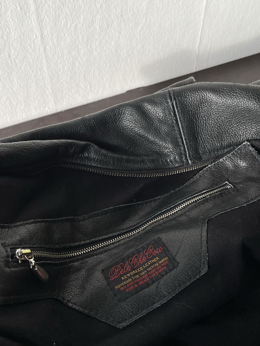 Taschen:  Pelechecoco - Grosse Echtleder Tasche - schwarz – Gebraucht aus Zürich von olive_ 2